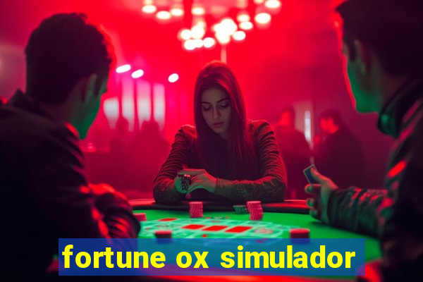 fortune ox simulador