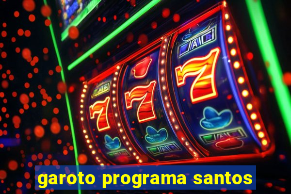 garoto programa santos