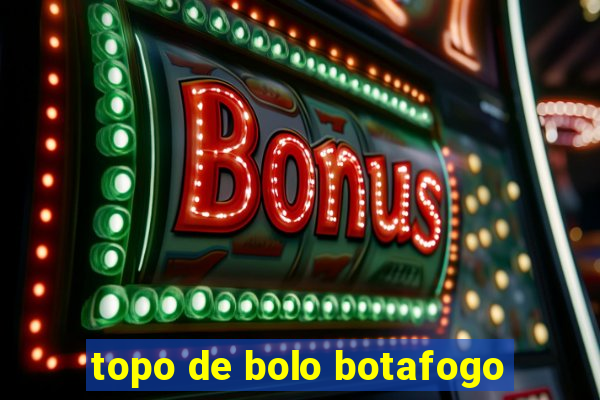 topo de bolo botafogo