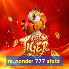 m.wonder 777 slots