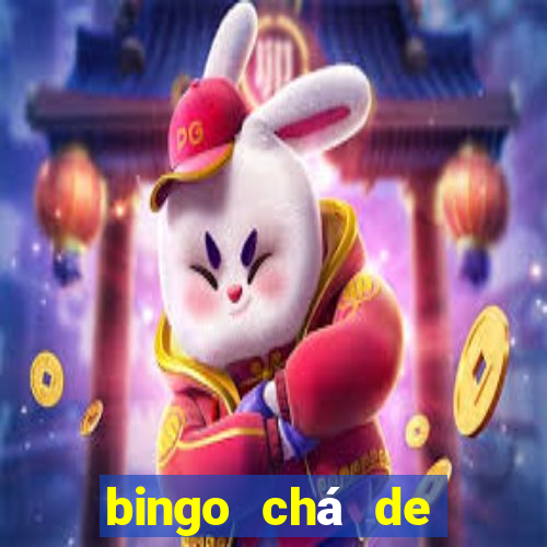 bingo chá de bebê excel