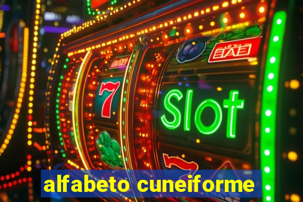 alfabeto cuneiforme