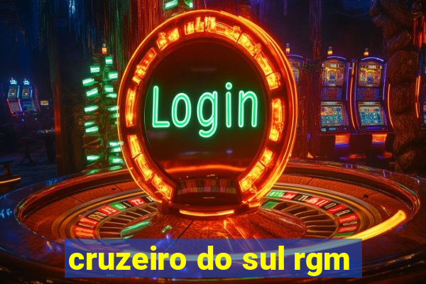 cruzeiro do sul rgm