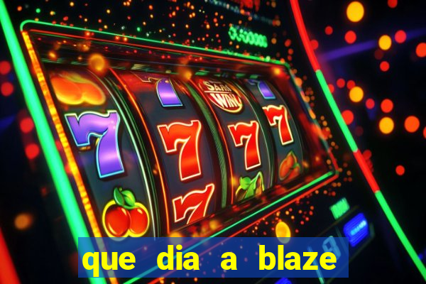 que dia a blaze paga o cashback