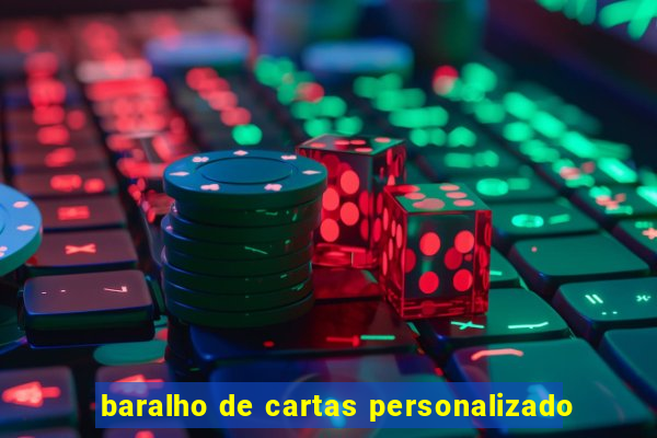 baralho de cartas personalizado