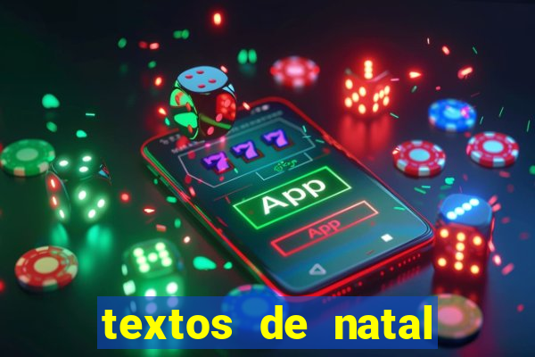 textos de natal para leitura