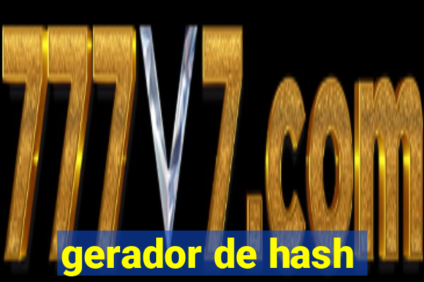 gerador de hash