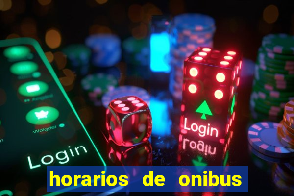 horarios de onibus cassino cidade nova