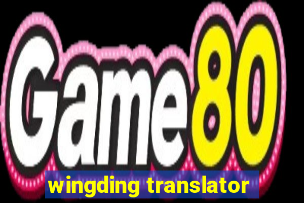 wingding translator