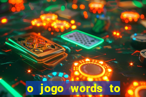 o jogo words to win paga mesmo