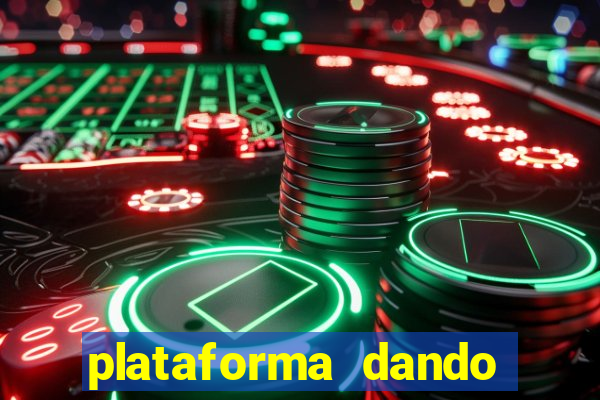 plataforma dando bonus de cadastro