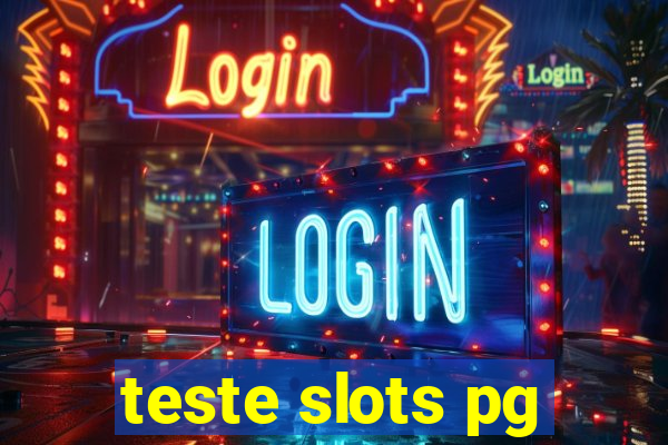 teste slots pg