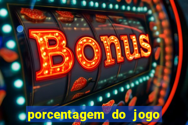 porcentagem do jogo fortune tiger