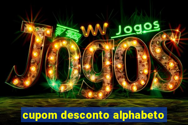 cupom desconto alphabeto