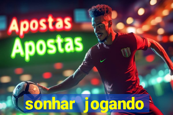 sonhar jogando futebol sendo goleiro