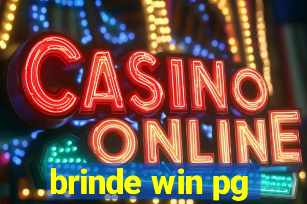 brinde win pg