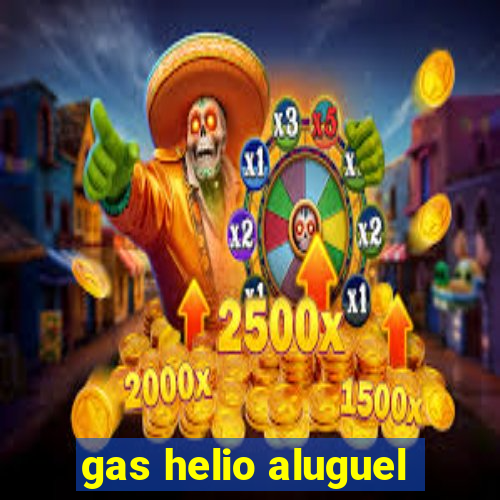 gas helio aluguel