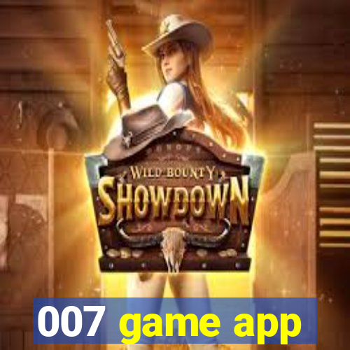 007 game app