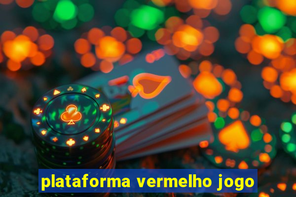 plataforma vermelho jogo