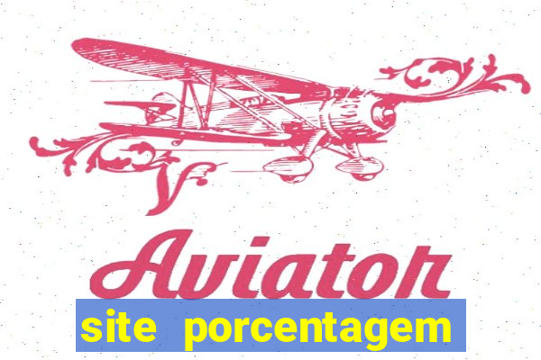 site porcentagem slots pg