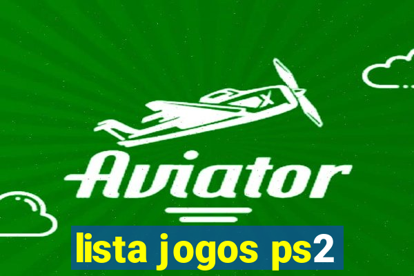 lista jogos ps2