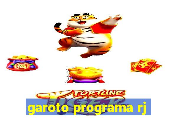 garoto programa rj