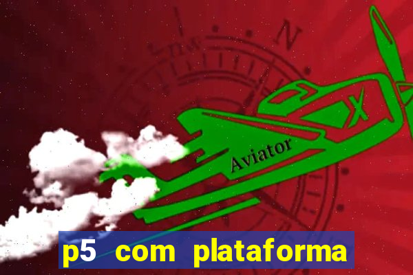 p5 com plataforma de jogos