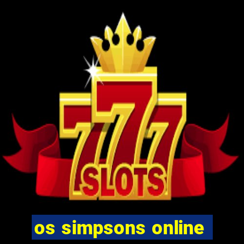 os simpsons online