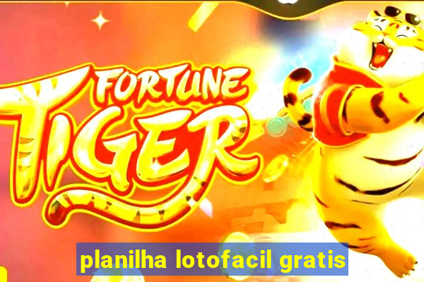 planilha lotofacil gratis