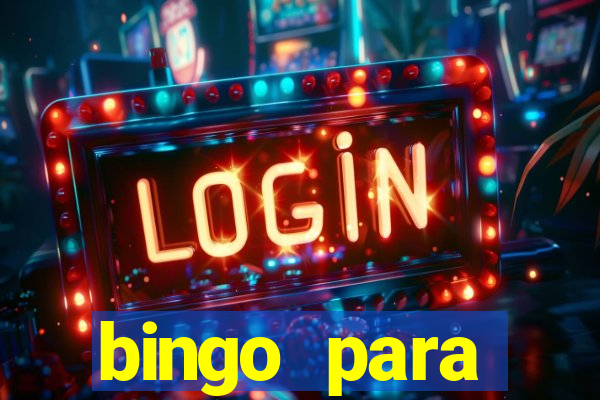 bingo para despedida de solteira para imprimir