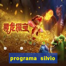 programa silvio santos de hoje foi gravado quando