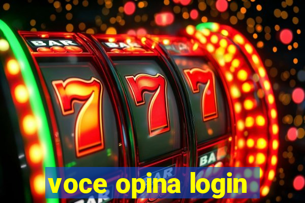 voce opina login