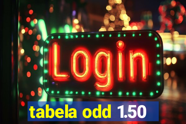 tabela odd 1.50