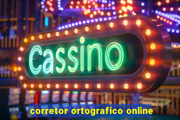 corretor ortografico online