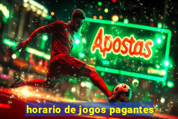 horario de jogos pagantes