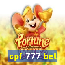 cpf 777 bet