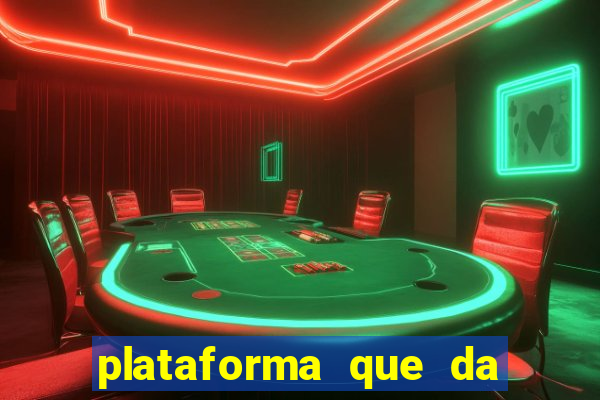 plataforma que da 30 reais para jogar