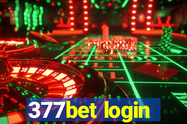 377bet login