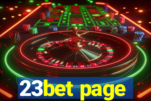 23bet page