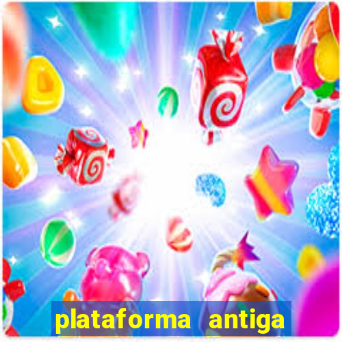 plataforma antiga de jogos