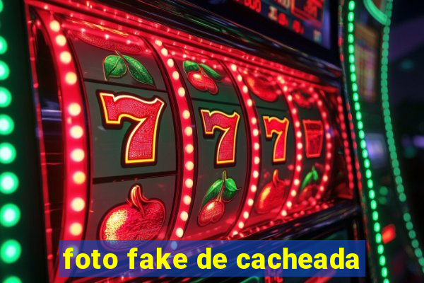 foto fake de cacheada