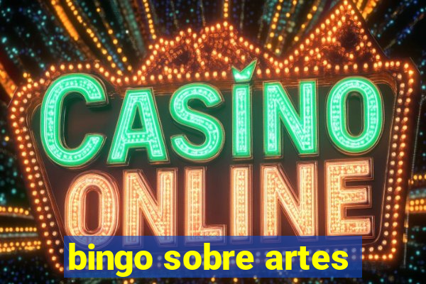 bingo sobre artes