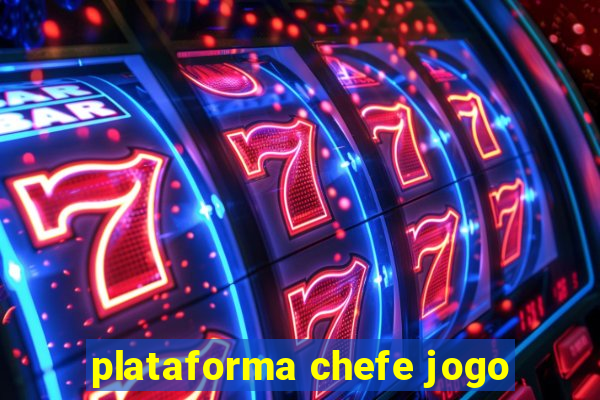 plataforma chefe jogo