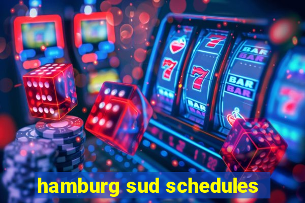 hamburg sud schedules