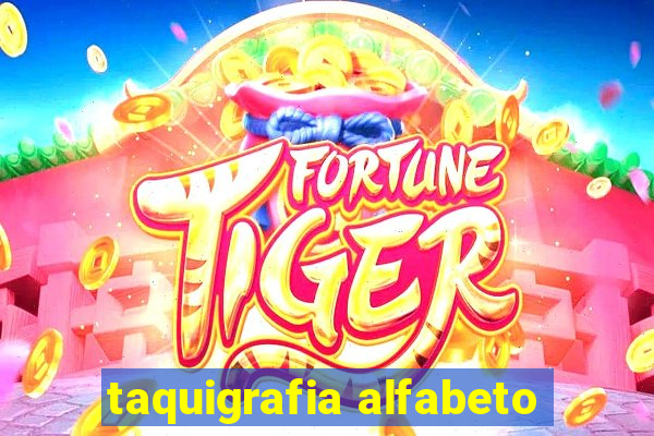 taquigrafia alfabeto