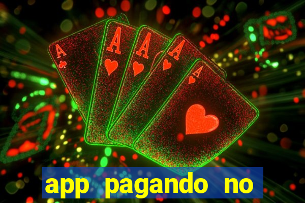 app pagando no cadastro via pix