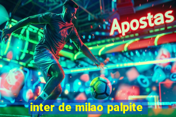 inter de milao palpite