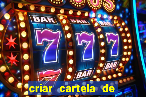 criar cartela de bingo no word