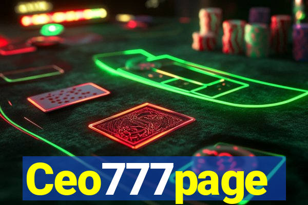 Ceo777page