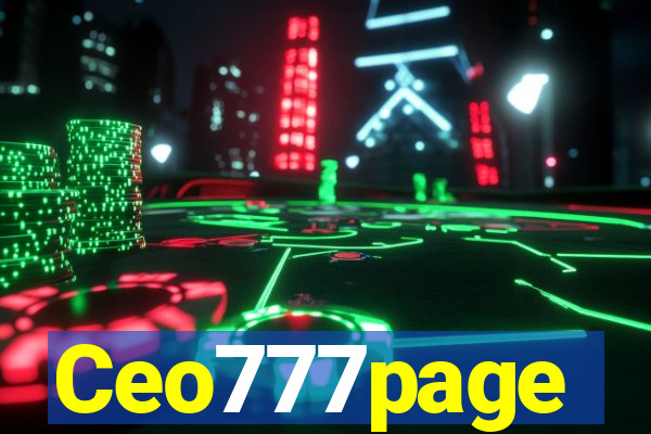 Ceo777page